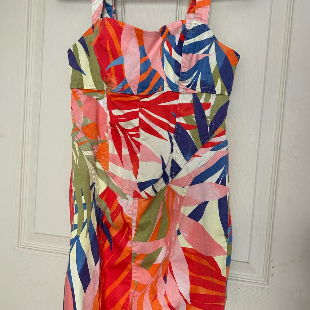 Guess Eco Brooklyn Printed Denim Dress